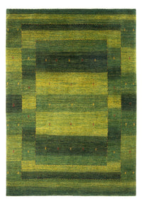 Gabbeh Teppich - Loribaft Perser - 243 x 166 cm - dunkelgrün