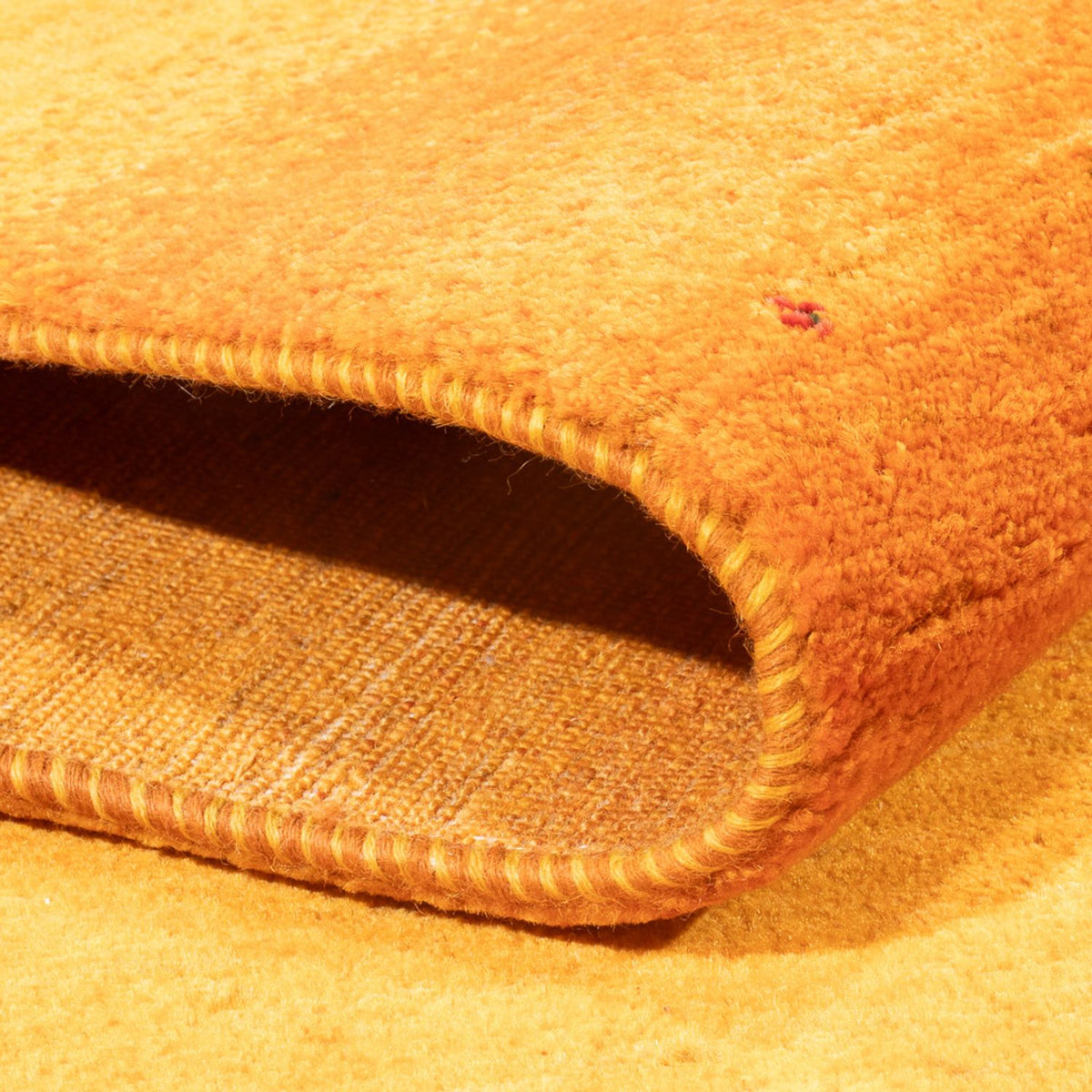 Gabbeh Teppich - Loribaft Perser - 236 x 173 cm - orange