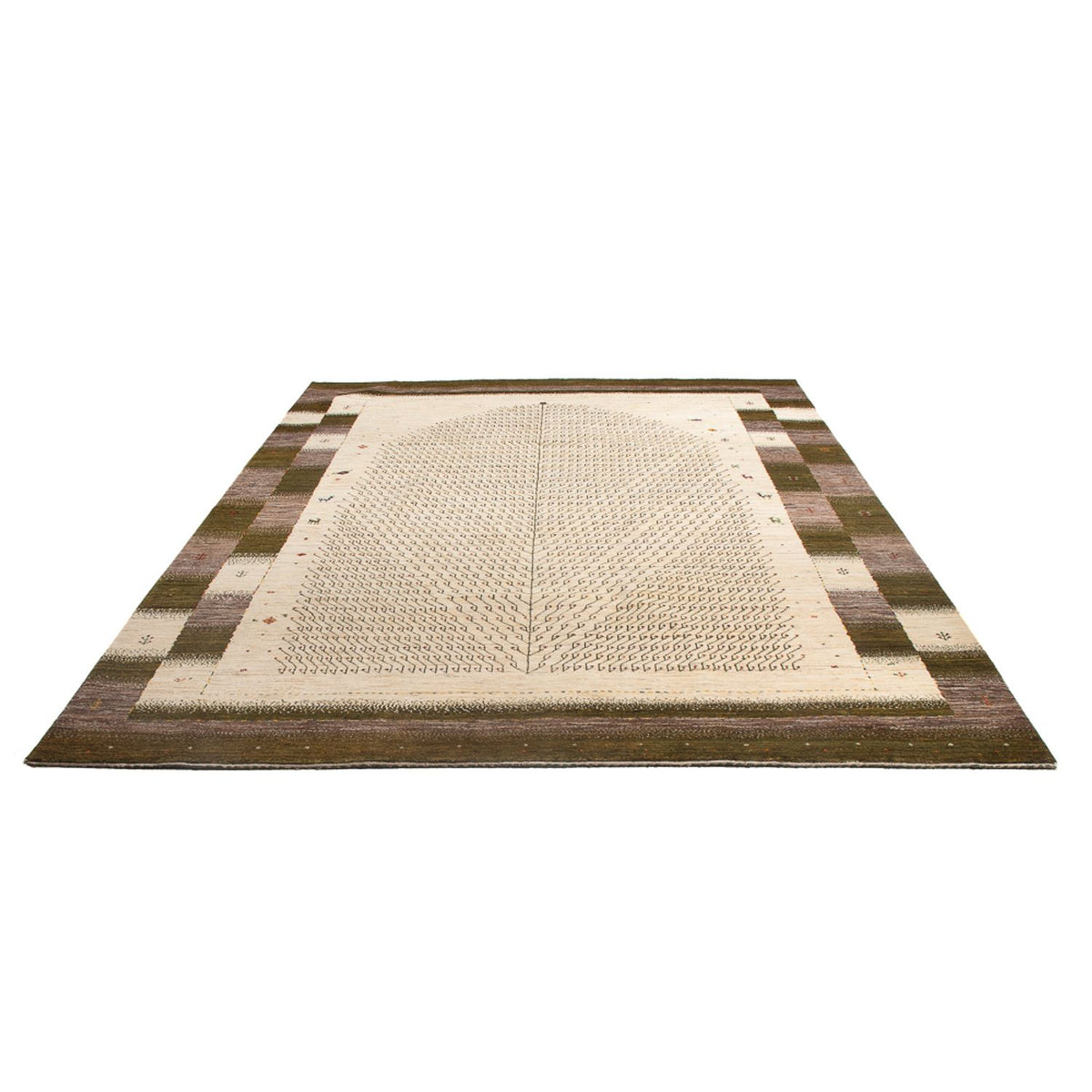 Gabbeh Teppich - Loribaft Perser - 305 x 211 cm - mehrfarbig