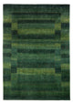 Gabbeh Teppich - Loribaft Perser - 322 x 213 cm - dunkelgrün