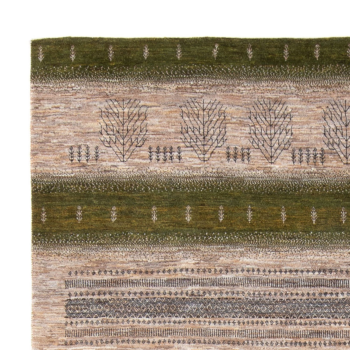 Gabbeh Teppich - Loribaft Perser - 294 x 220 cm - mehrfarbig