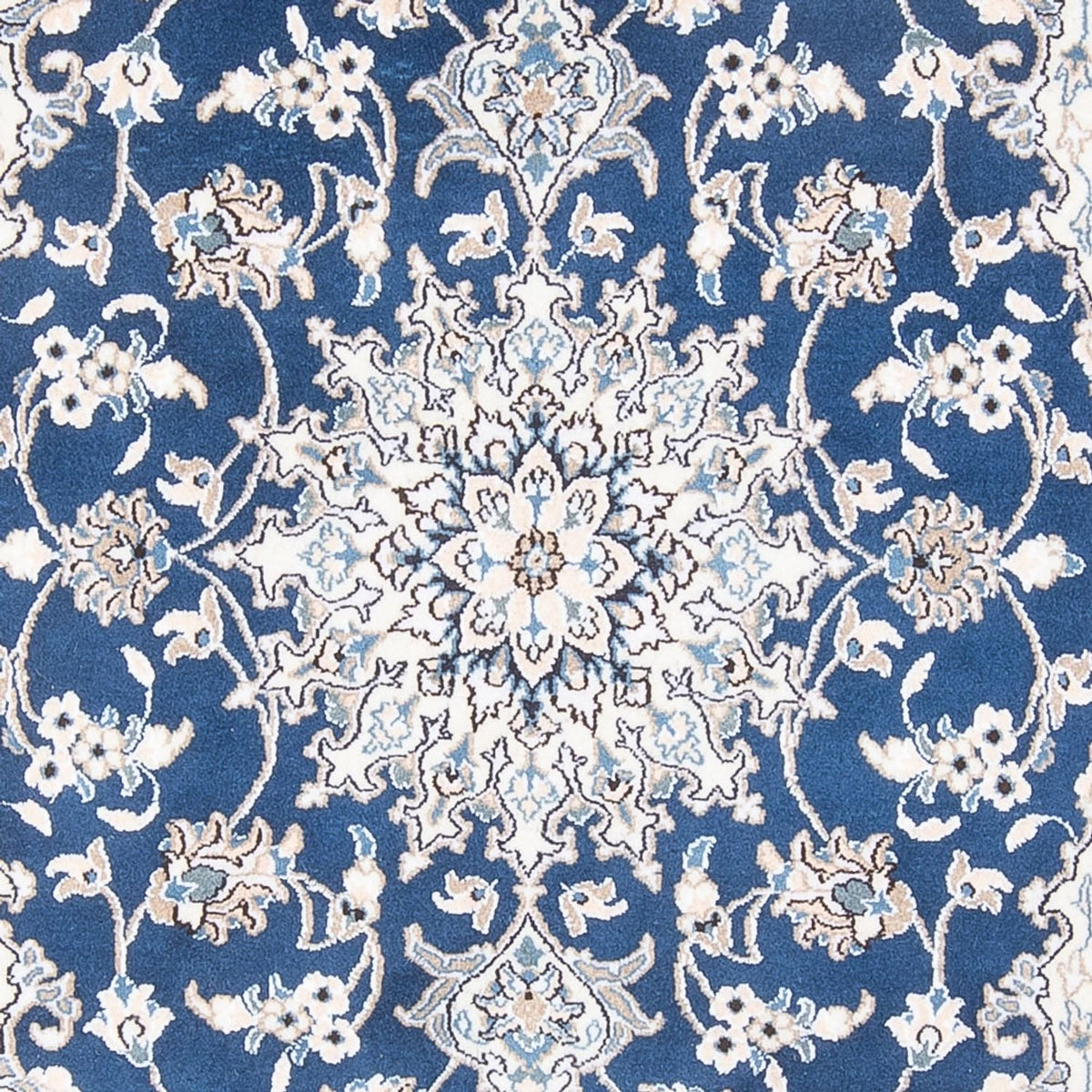 Perserteppich - Nain - Royal - 196 x 147 cm - dunkelcamel