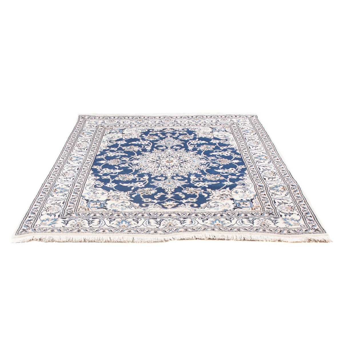 Perserteppich - Nain - Royal - 196 x 147 cm - dunkelcamel