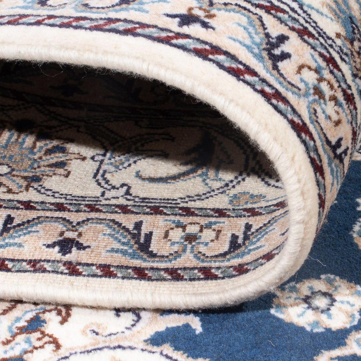 Perserteppich - Nain - Royal - 197 x 147 cm - blau