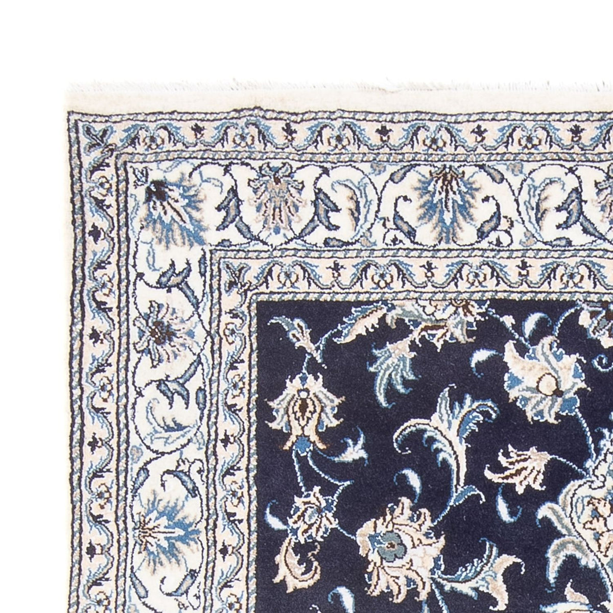 Nain - 9La Teppich 149x213cm - Perserteppich - dunkelblau