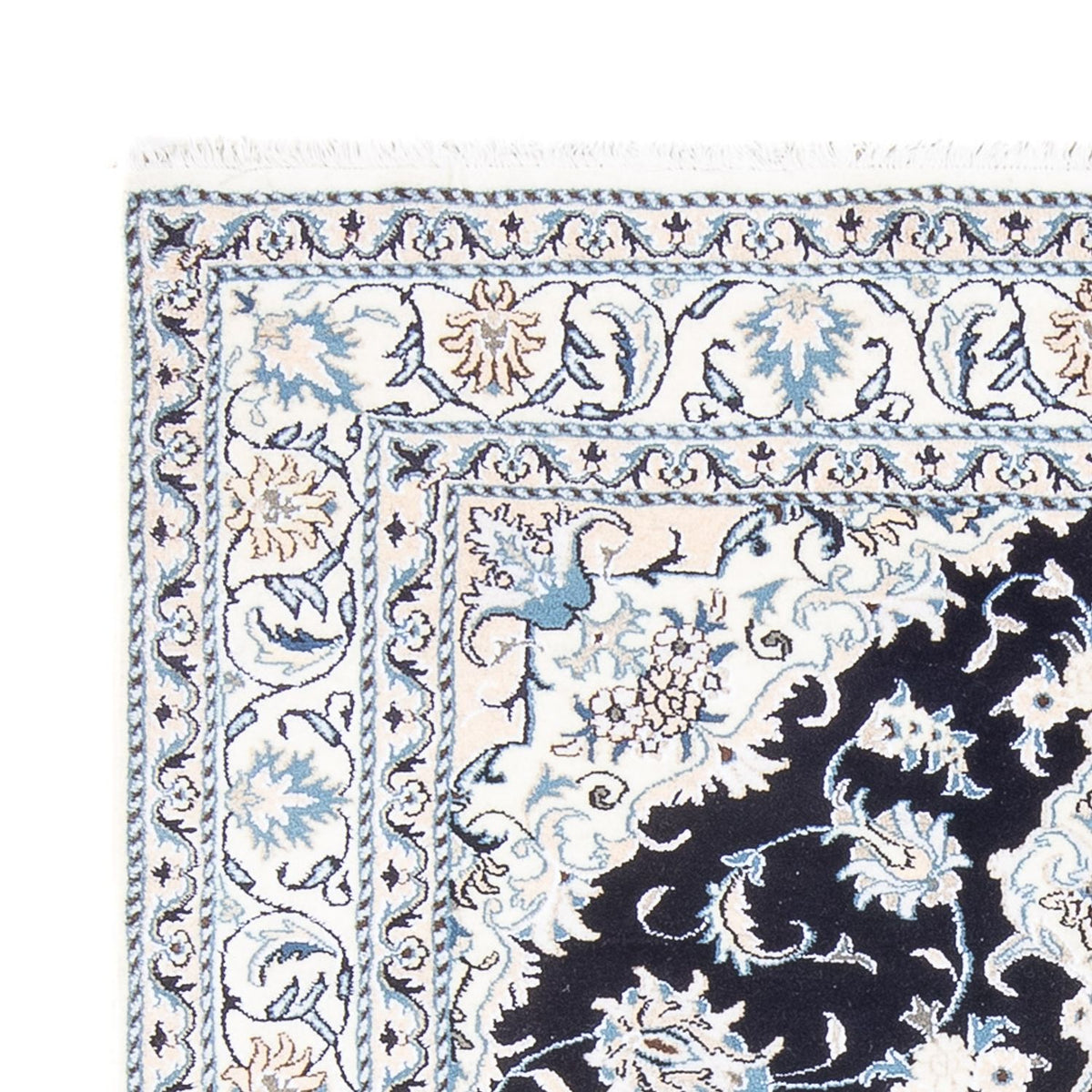 Nain - 9La Teppich 148x195cm - Perserteppich - dunkelblau