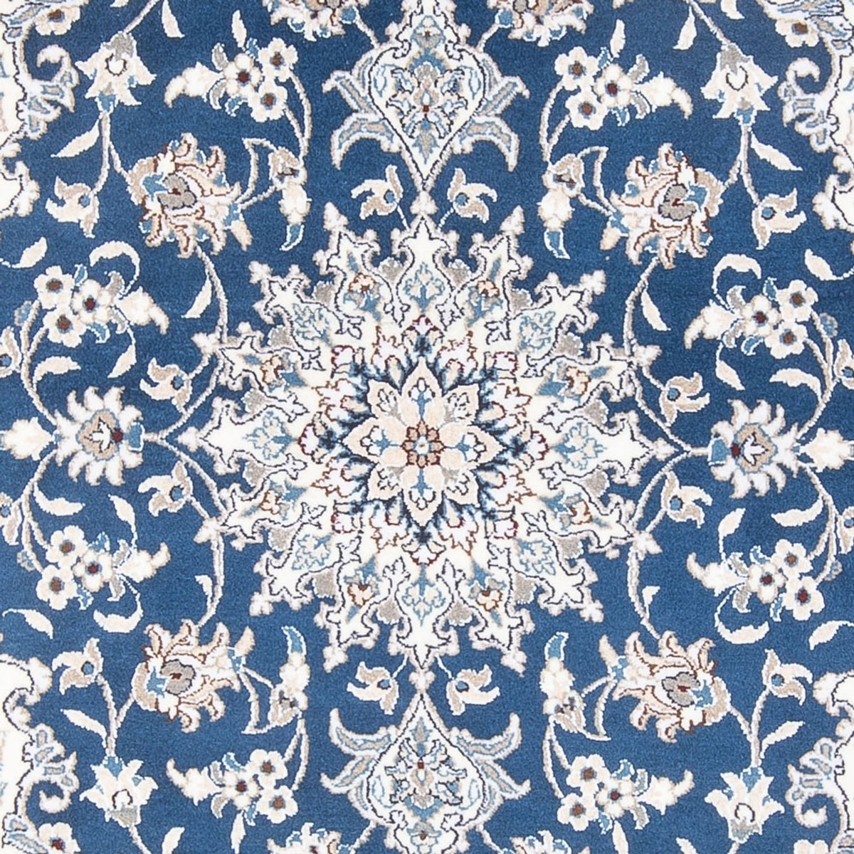 Perserteppich - Nain - Royal - 202 x 150 cm - blau