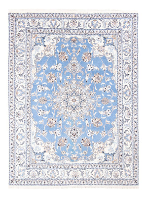 Perserteppich - Nain - Royal - 202 x 150 cm - hellblau