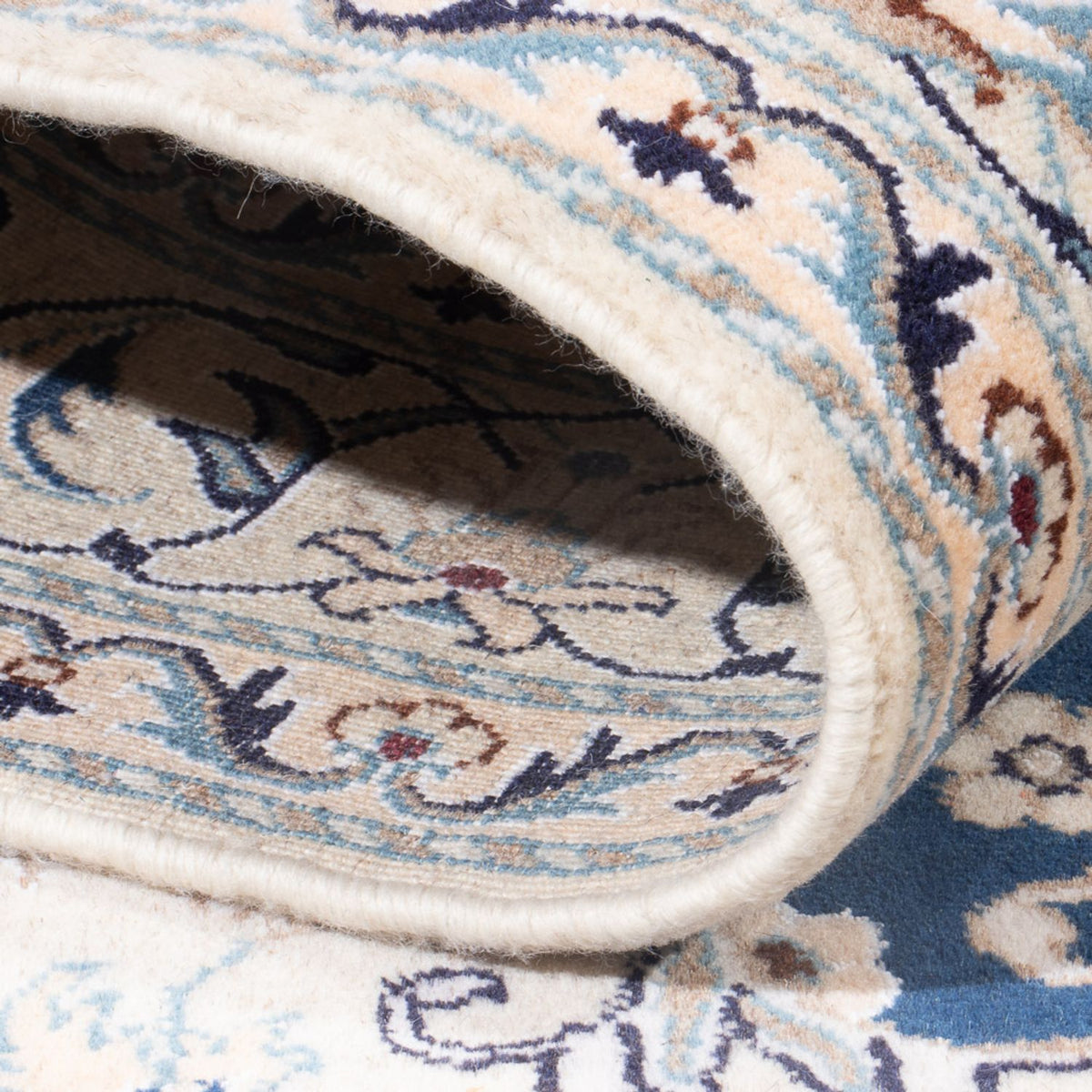 Perserteppich - Nain - Royal - 195 x 145 cm - blau