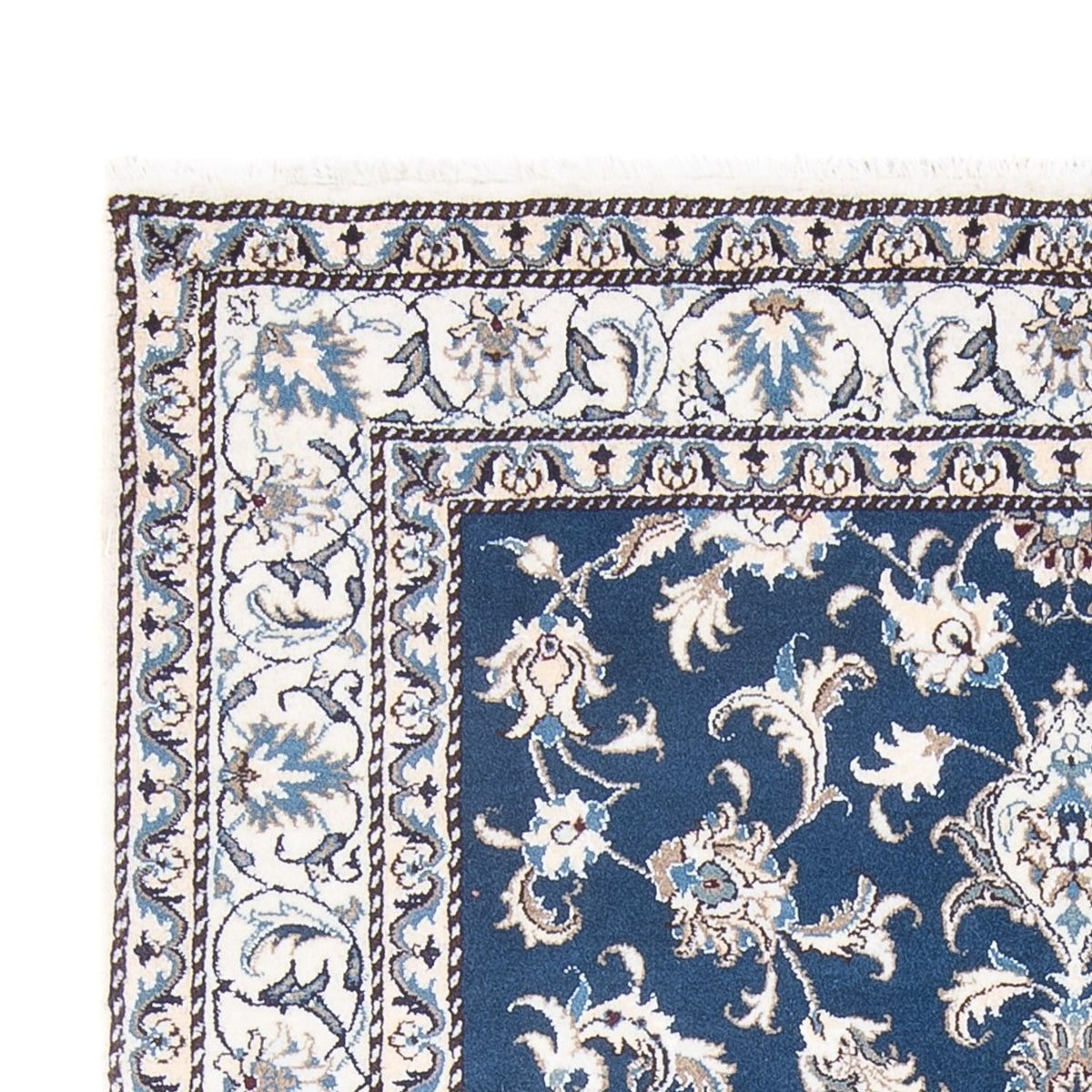 Perserteppich - Nain - Royal - 203 x 149 cm - blau