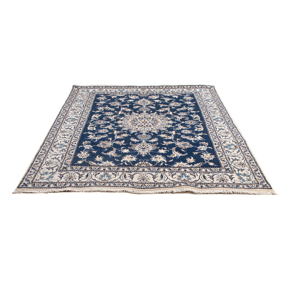 Perserteppich - Nain - Royal - 203 x 149 cm - blau