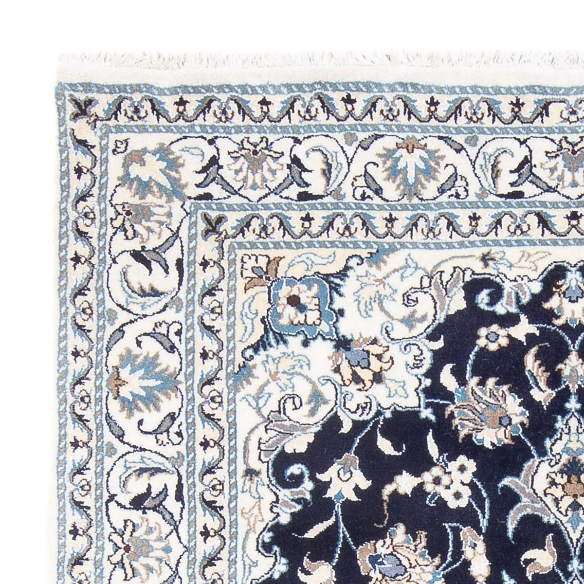Nain - 9La Teppich 156x202cm - Perserteppich - dunkelblau