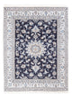 Perserteppich - Nain - Royal - 196 x 145 cm - dunkelblau