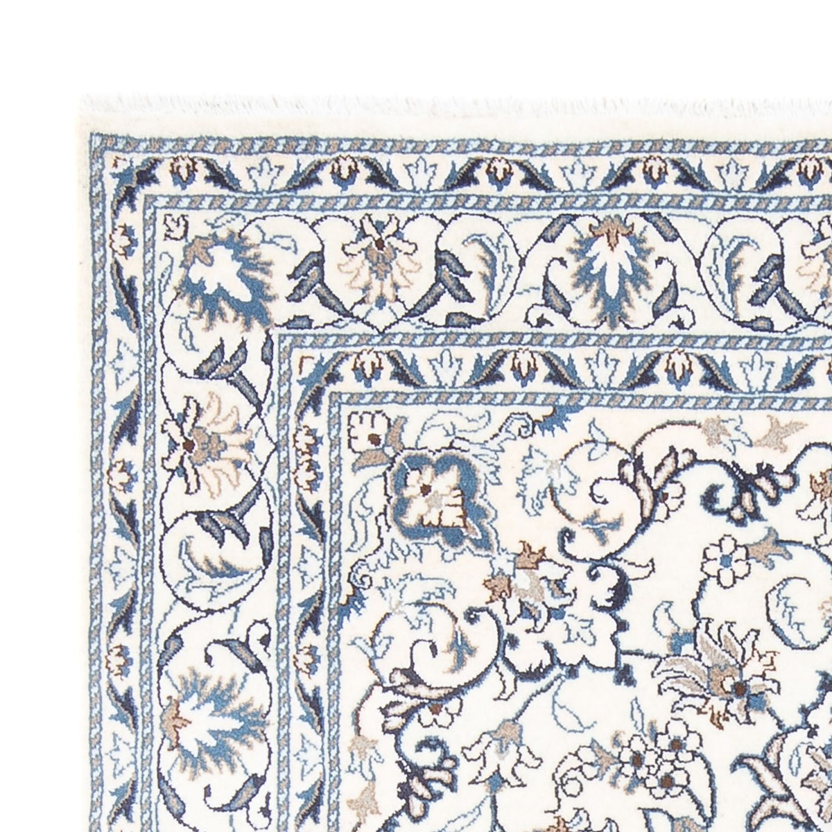 Perserteppich - Nain - Royal - 202 x 149 cm - creme