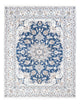 Perserteppich - Nain - Royal - 196 x 147 cm - blau