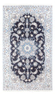 Perserteppich - Nain - 200 x 115 cm - dunkelblau