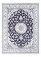 Perserteppich - Nain - 235 x 167 cm - dunkelblau