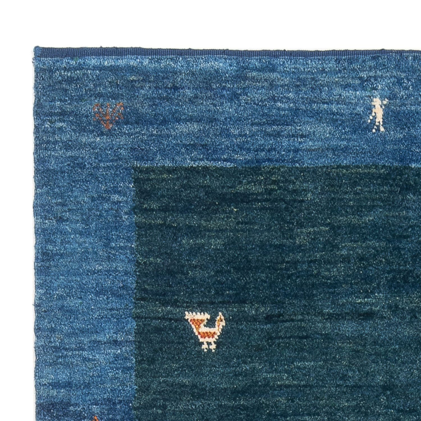 Gabbeh Persisch Teppich 145x101cm - Perserteppich Wollteppich