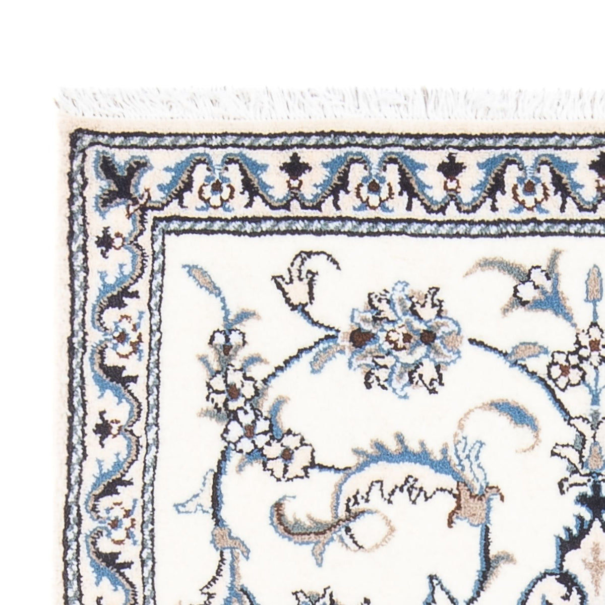 Perserteppich - Nain - 141 x 88 cm - creme