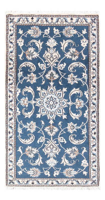 Nain Teppich 70x136cm - Perserteppich - blau