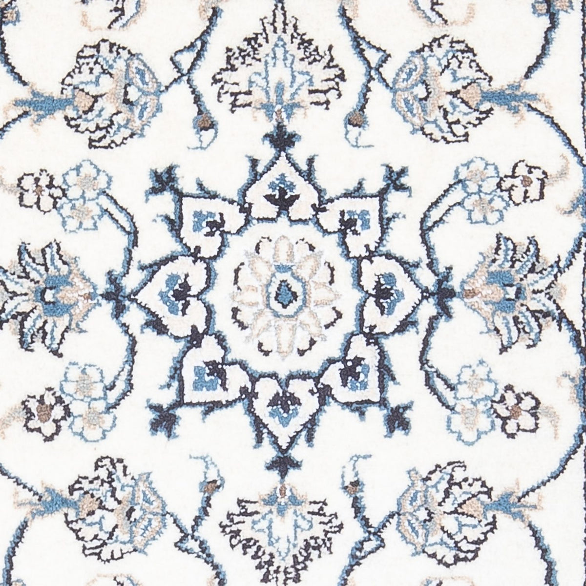 Perserteppich - Nain - 141 x 67 cm - creme