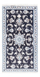 Perserteppich - Nain - 134 x 70 cm - dunkelblau