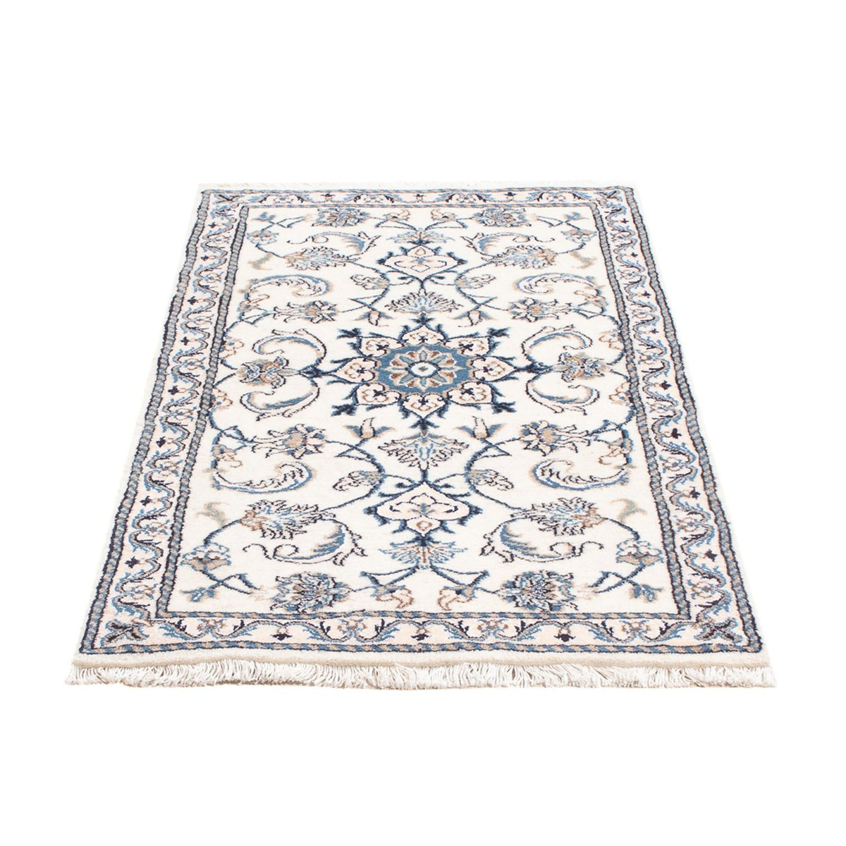 Perserteppich - Nain - 143 x 69 cm - creme