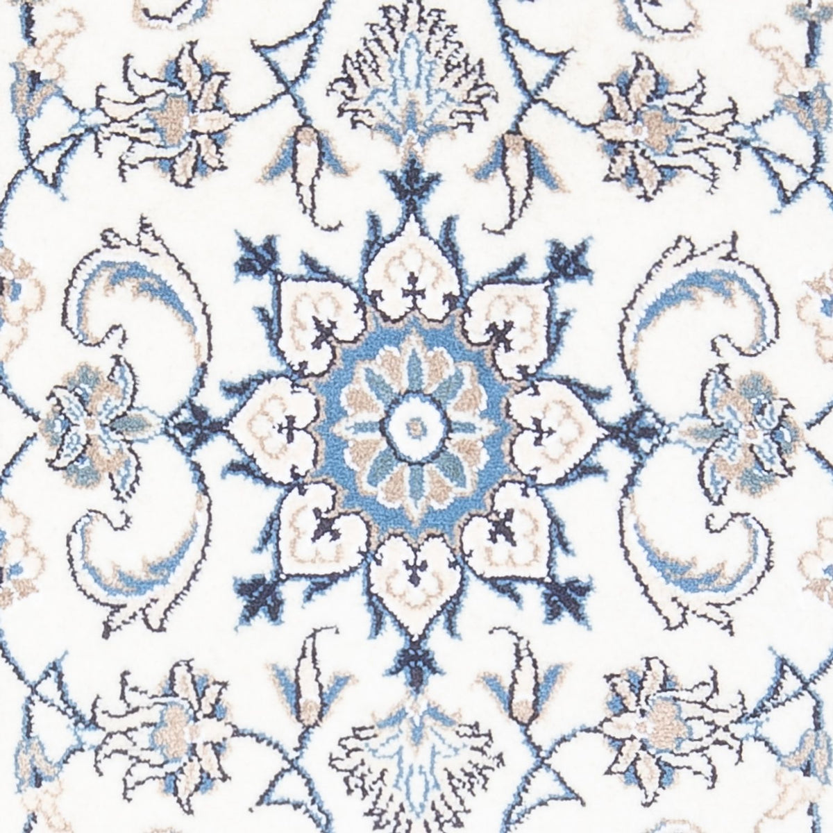 Perserteppich - Nain - 146 x 67 cm - creme