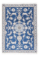 Perserteppich - Nain - 135 x 89 cm - blau