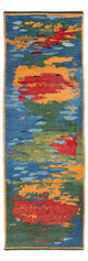 Gabbeh Persisch Teppich 78x242cm - Perserteppich Wollteppich