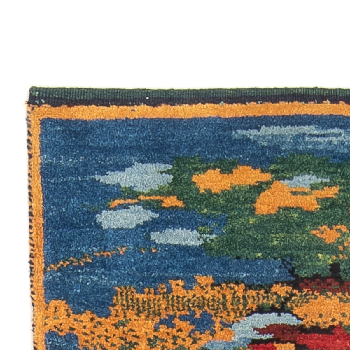 Gabbeh Persisch Teppich 78x242cm - Perserteppich Wollteppich