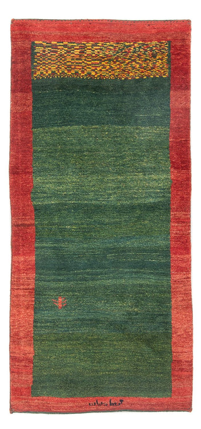Gabbeh Persisch Teppich 84x190cm - Perserteppich Wollteppich