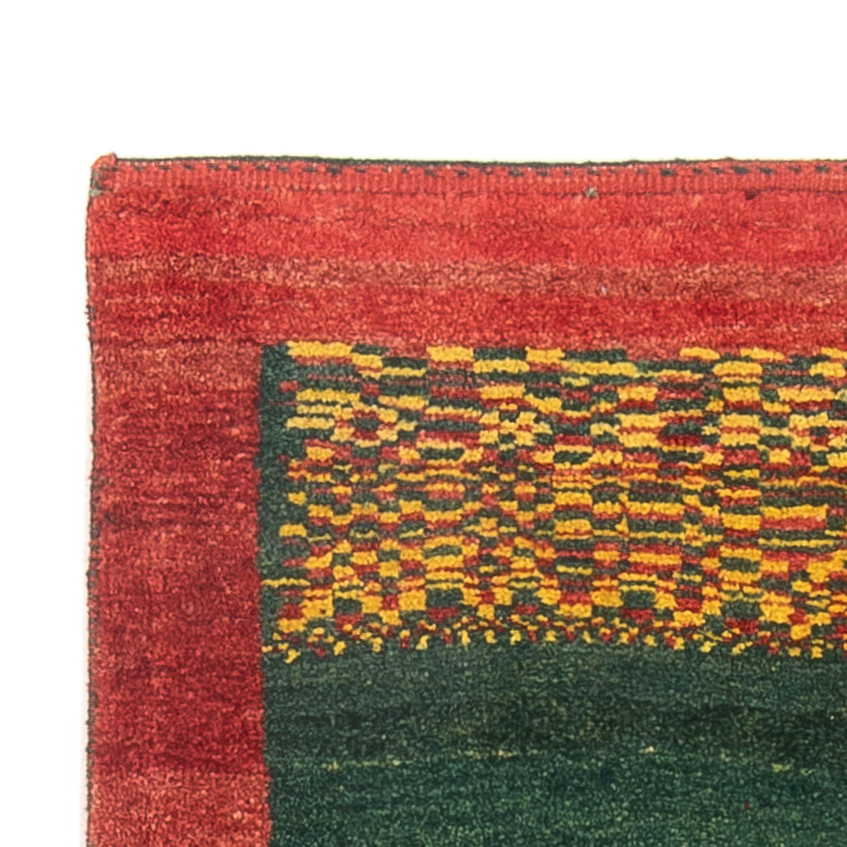 Gabbeh Persisch Teppich 84x190cm - Perserteppich Wollteppich