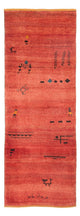 Gabbeh Persisch Teppich 225x83cm - Perserteppich Wollteppich