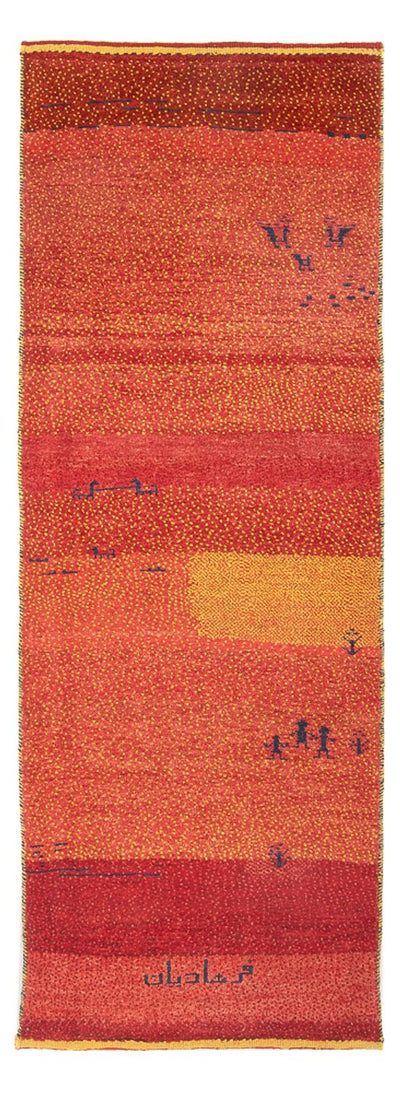 Gabbeh Persisch Teppich 84x237cm - Perserteppich Wollteppich
