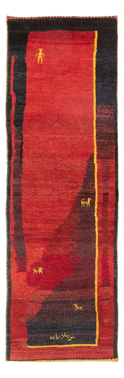 Gabbeh Persisch Teppich 73x230cm - Perserteppich Wollteppich