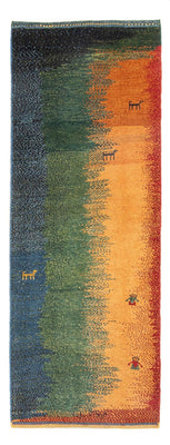 Läufer Gabbeh - Perser - 202 x 68 cm - mehrfarbig