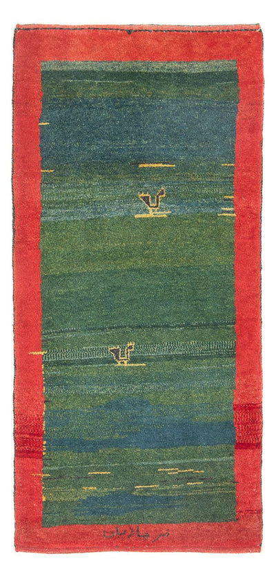 Gabbeh Persisch Teppich 82x178cm - Perserteppich Wollteppich