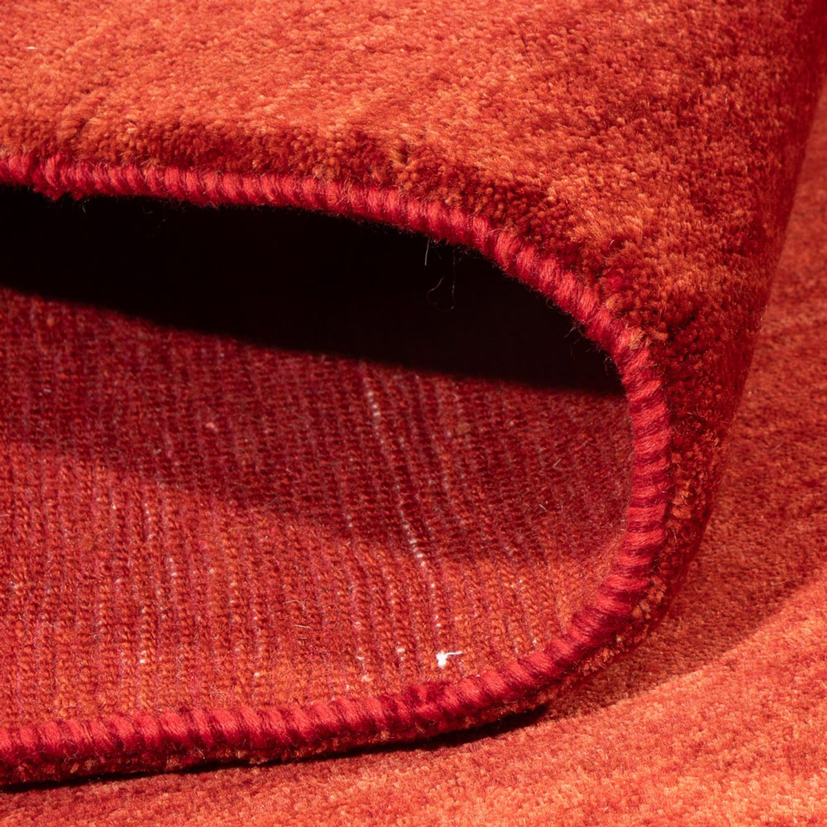 Gabbeh Teppich - Perser - 251 x 176 cm - rot