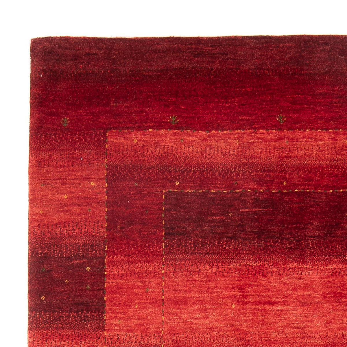 Gabbeh Teppich - Loribaft Perser - 222 x 150 cm - rot