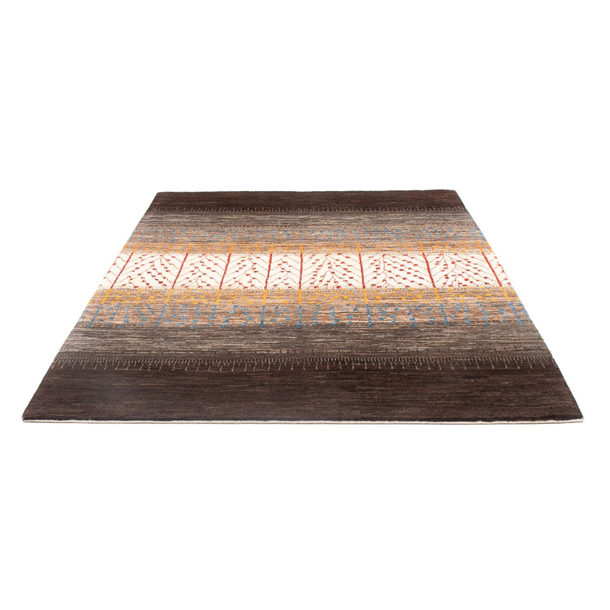 Gabbeh Teppich - Loribaft Perser - 218 x 154 cm - mehrfarbig