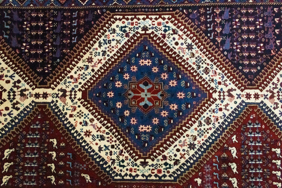 Perserteppich - Nomadic 190 x 100 cm - blau