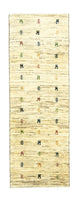 Gabbeh Teppich - Perser 219 x 75 cm - beige