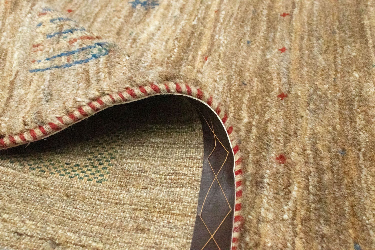 Gabbeh Teppich - Perser 154 x 103 cm - braun