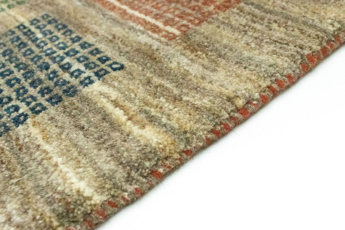 Gabbeh Teppich - Perser 137 x 102 cm - grau