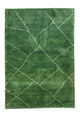 Gabbeh Teppich - Perser 100 x 143 cm - grün