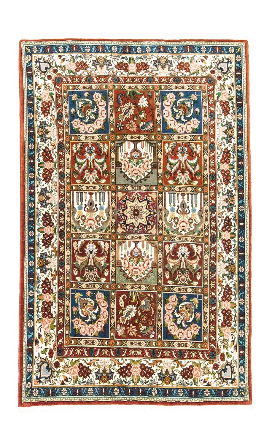 Perserteppich - Bidjar 205 x 139 cm - rot
