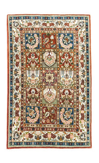 Perserteppich - Bidjar 205 x 139 cm - rot