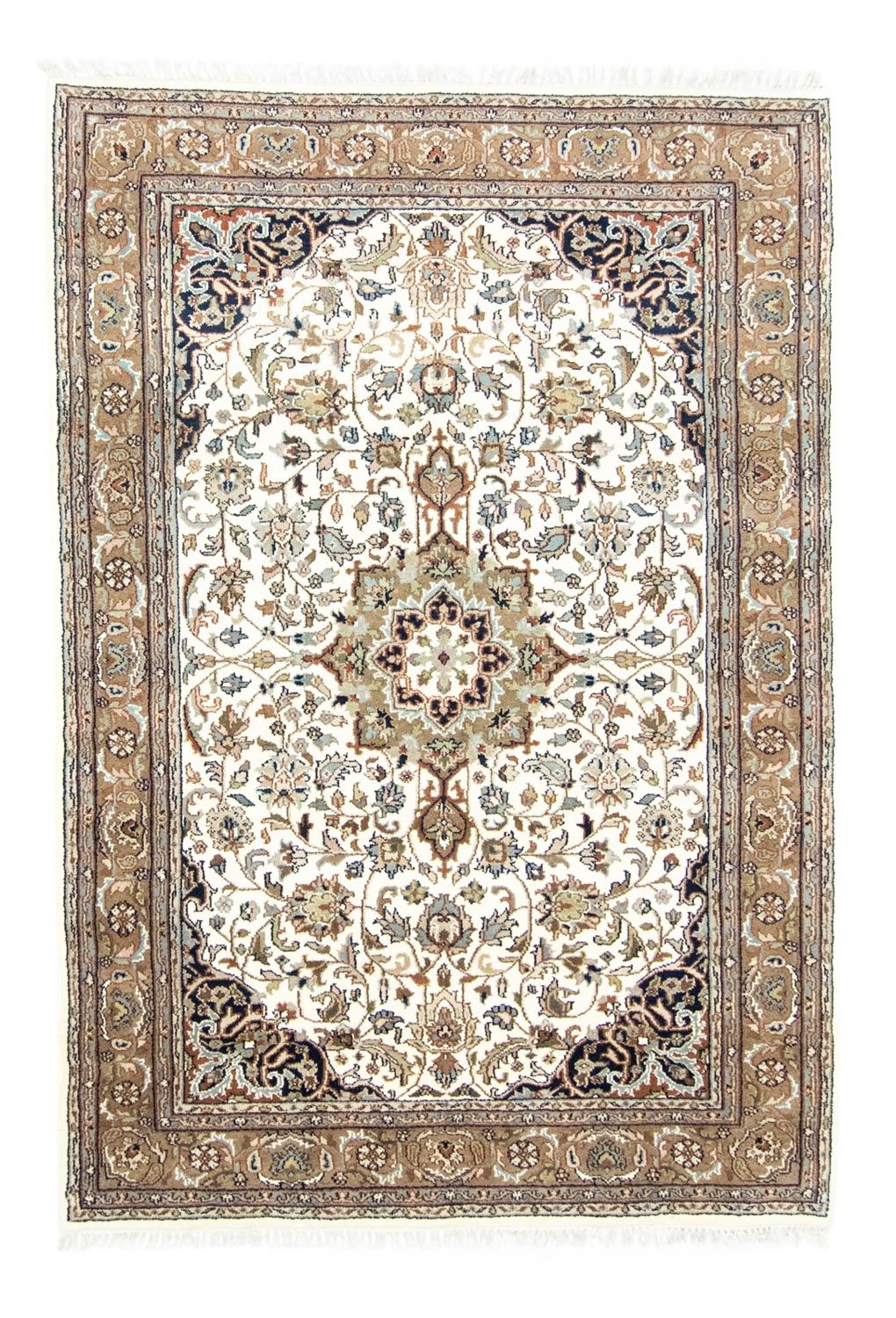 Orientteppich - Bidjar - Indus 242 x 168 cm - beige