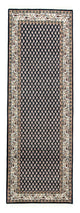 Orientteppich - Mir - Indus 244 x 83 cm - dunkelblau